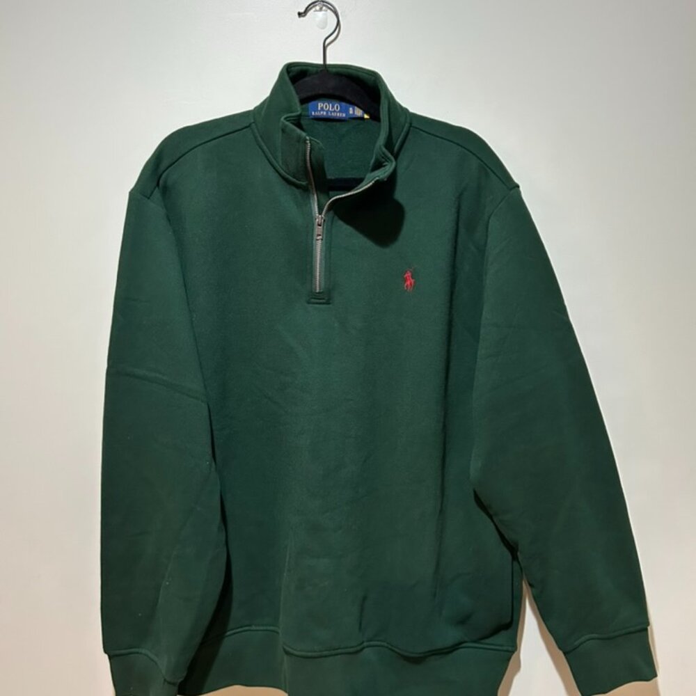 Mens Polo Quarter Zip
